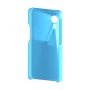 כיסוי פלסטיק קשיח ל- Samsung Galaxy XCover 5 בצבע - תכלת - קייס מובייל