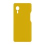 כיסוי פלסטיק קשיח ל- Samsung Galaxy XCover 5 בצבע - צהוב - קייס מובייל