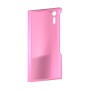 כיסוי פלסטיק קשיח ל- Sony Xperia XZ בצבע - ורוד - קייס מובייל