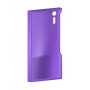 כיסוי פלסטיק קשיח ל- Sony Xperia XZ בצבע - סגול - קייס מובייל