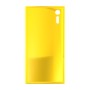 כיסוי פלסטיק קשיח ל- Sony Xperia XZ בצבע - צהוב - קייס מובייל
