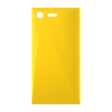 כיסוי פלסטיק קשיח ל- Sony Xperia XZ Premium בצבע - צהוב - קייס מובייל