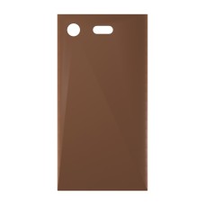 כיסוי פלסטיק קשיח ל- Sony Xperia XZ1 Compact בצבע - חום - קייס מובייל
