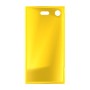 כיסוי פלסטיק קשיח ל- Sony Xperia XZ1 Compact בצבע - צהוב - קייס מובייל