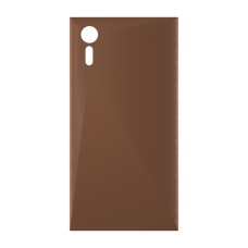 כיסוי פלסטיק קשיח ל- Sony Xperia XZs בצבע - חום - קייס מובייל