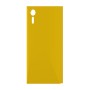 כיסוי פלסטיק קשיח ל- Sony Xperia XZs בצבע - צהוב - קייס מובייל