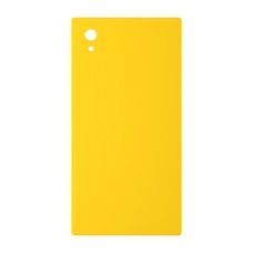 כיסוי פלסטיק קשיח ל- Sony Xperia Z5 בצבע - צהוב - קייס מובייל