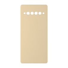 כיסוי פלסטיק קשיח ל- TCL 10 Pro בצבע - בז' - קייס מובייל