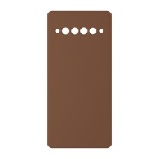 כיסוי פלסטיק קשיח ל- TCL 10 Pro בצבע - חום - קייס מובייל