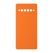 כיסוי פלסטיק קשיח ל- TCL 10 Pro בצבע - כתום - קייס מובייל
