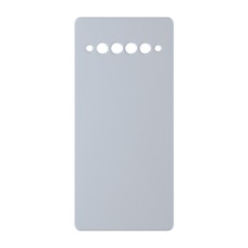 כיסוי פלסטיק קשיח ל- TCL 10 Pro בצבע - כסף - קייס מובייל