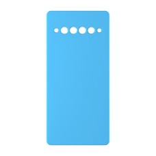 כיסוי פלסטיק קשיח ל- TCL 10 Pro בצבע - תכלת - קייס מובייל
