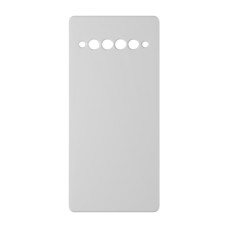 כיסוי פלסטיק קשיח ל- TCL 10 Pro בצבע - לבן - קייס מובייל