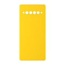 כיסוי פלסטיק קשיח ל- TCL 10 Pro בצבע - צהוב - קייס מובייל