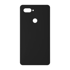 כיסוי פלסטיק קשיח ל- Xiaomi Mi 8 Lite בצבע - שחור - קייס מובייל