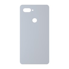 כיסוי פלסטיק קשיח ל- Xiaomi Mi 8 Lite בצבע - כסף - קייס מובייל