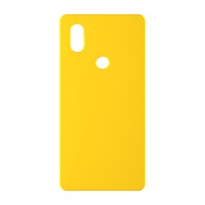 כיסוי פלסטיק קשיח ל- Xiaomi Mi Mix 3 בצבע - צהוב - קייס מובייל