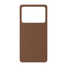 כיסוי פלסטיק קשיח ל- Xiaomi Poco C65 בצבע - חום - קייס מובייל