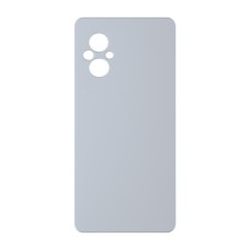 כיסוי פלסטיק קשיח ל- Xiaomi Poco M5 בצבע - כסף - קייס מובייל