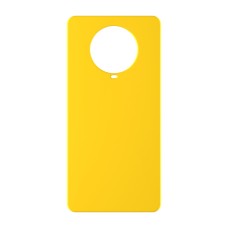 כיסוי פלסטיק קשיח ל- Xiaomi Poco X2 בצבע - צהוב - קייס מובייל