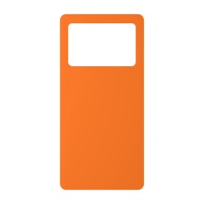 כיסוי פלסטיק קשיח ל- Xiaomi Poco X6 Pro בצבע - כתום - קייס מובייל
