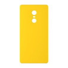 כיסוי פלסטיק קשיח ל- Xiaomi Redmi 5 Plus (Redmi Note 5) בצבע - צהוב - קייס מובייל
