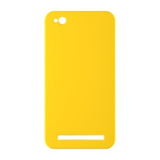 כיסוי פלסטיק קשיח ל- Xiaomi Redmi 5A בצבע - צהוב - קייס מובייל
