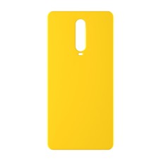 כיסוי פלסטיק קשיח ל- Xiaomi Redmi K30 בצבע - צהוב - קייס מובייל