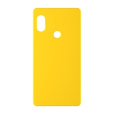 כיסוי פלסטיק קשיח ל- Xiaomi Redmi Note 5 Pro בצבע - צהוב - קייס מובייל