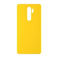 כיסוי פלסטיק קשיח ל- Xiaomi Redmi Note 8 Pro בצבע - צהוב - קייס מובייל