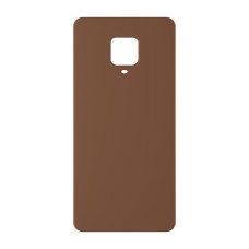 כיסוי פלסטיק קשיח ל- Xiaomi Redmi Note 9 Pro בצבע - חום - קייס מובייל