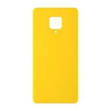 כיסוי פלסטיק קשיח ל- Xiaomi Redmi Note 9 Pro בצבע - צהוב - קייס מובייל