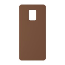 כיסוי פלסטיק קשיח ל- Xiaomi Redmi Note 9S בצבע - חום - קייס מובייל